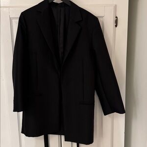 Toteme Black Belted Evening Blazer
